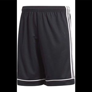 Adidas Squadra climalite athletic shorts. Youth size Large Excellent condition